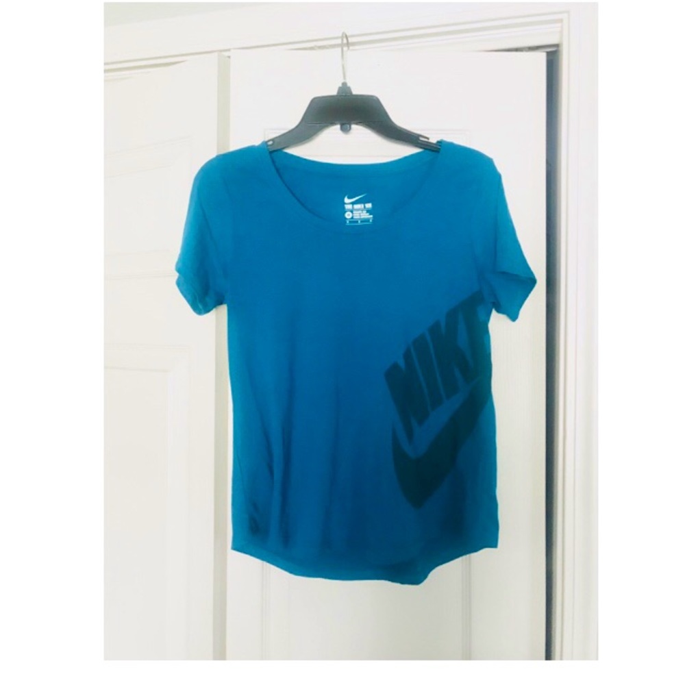Teal Nike shirt